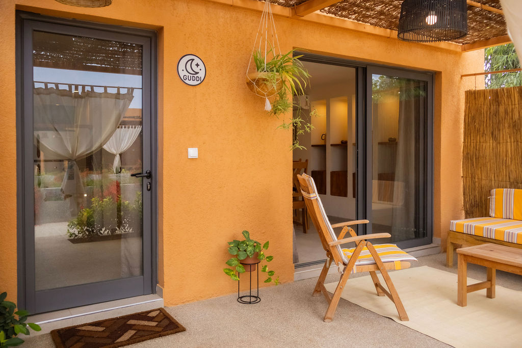 Terrasse au bord de l'eau