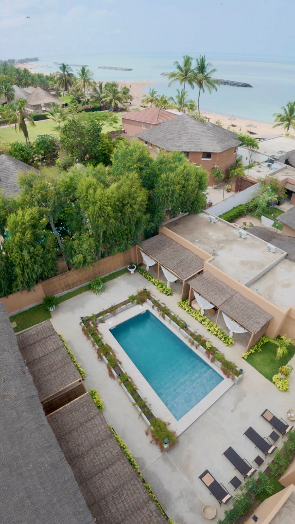 Terrasse au bord de l’eau